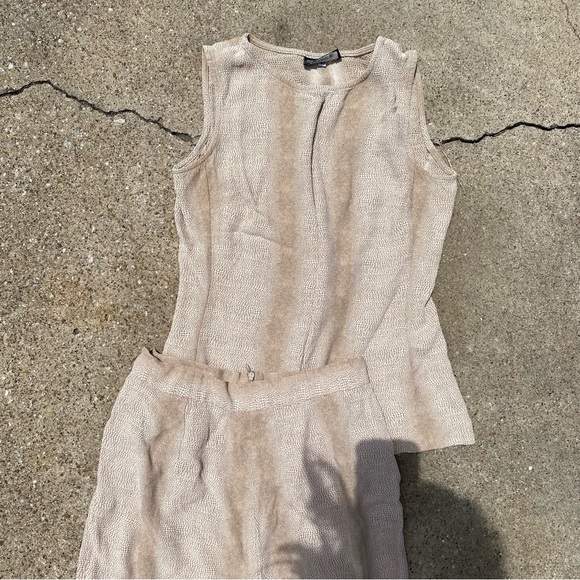 vintage italian snakeskin two piece - Picture 2 of 7